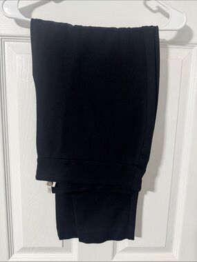 Anne Klein Black Straight Leg Pants